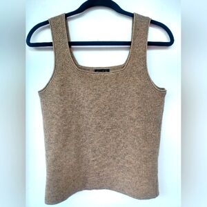 🍁Anthropologie Current Air Sweater Tank Wide Strap Layering Capsule